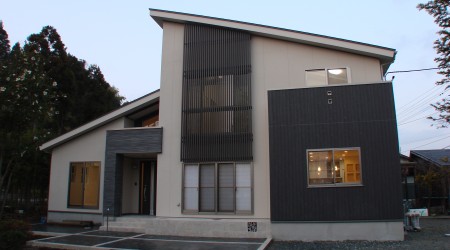 モダン和風の家