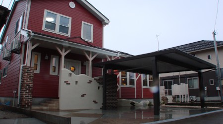 アイランドキッチンにみんなが集う家