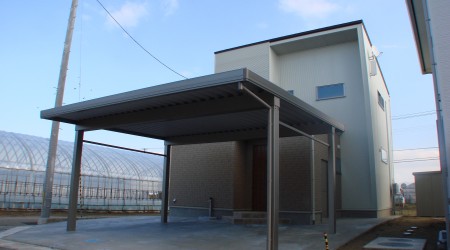 リビングテラスのある家